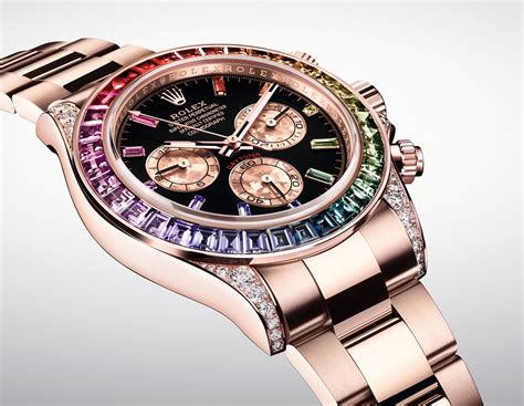 rolex rainbow daytona rose gold price|rolex 116595 rbow price.